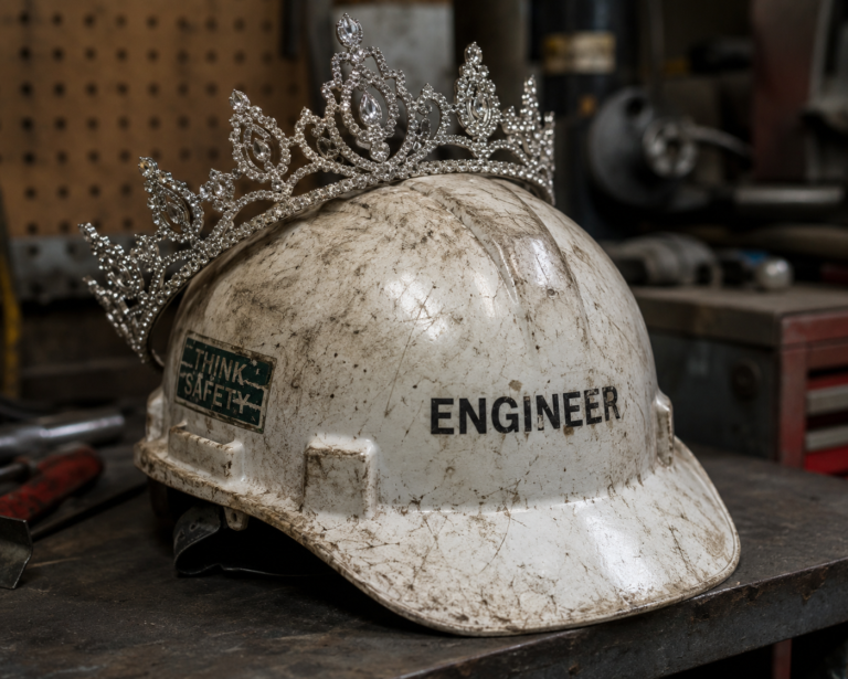 The Hard Hat and the Sparkly Hat Are the Same Tool